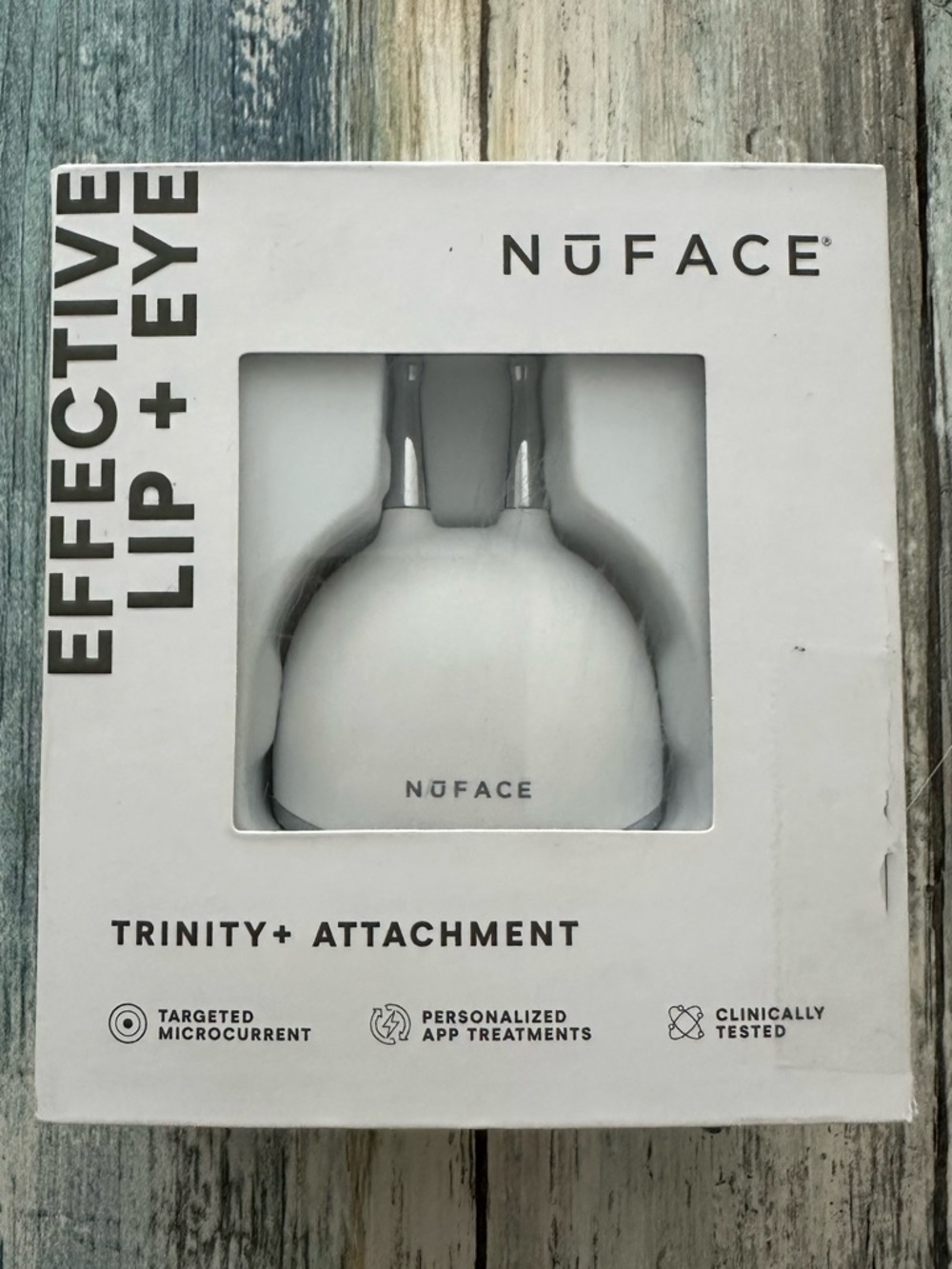 NuFACE Trinity+ Effective Lip & Eye Attachment - New Open Box